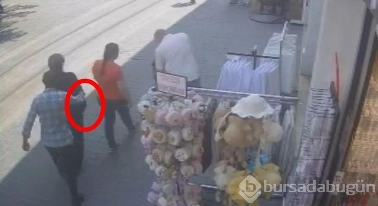 Hırsızlık yaptı! Kısa sürede yakalandı