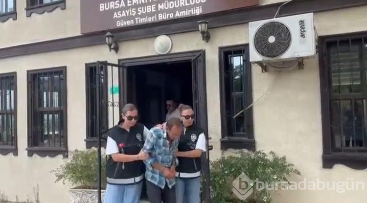 Hırsızlık yaptı! Kısa sürede yakalandı