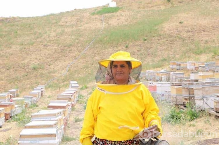 Arıcılığa başlayan anne birçok şehre bal satıyor