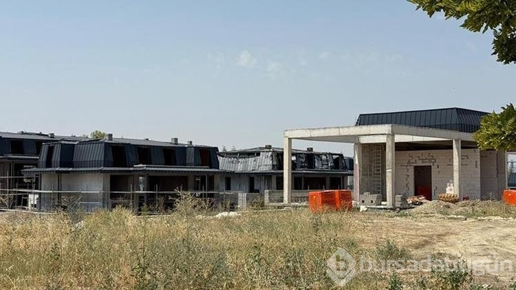 Villa inşaatında yangın çıktı!