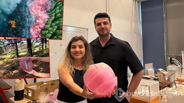 Orman yangınlarına karşı pembe küre projesi 