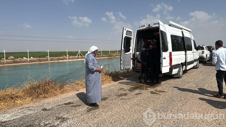 Yasak olmasına rağmen sulama kanalına girdi ve ortadan kayboldu