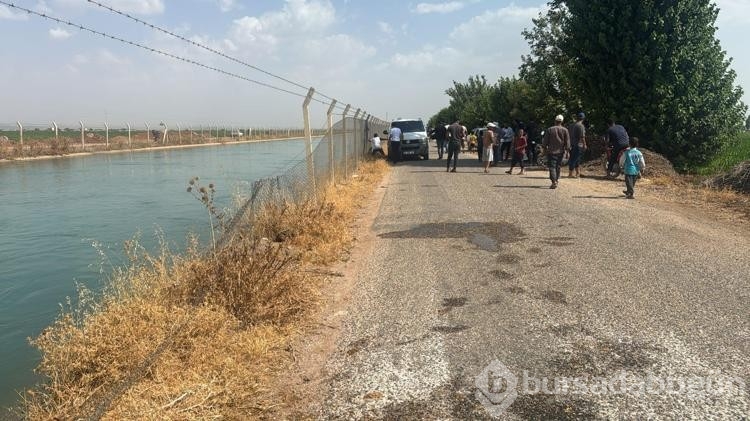 Yasak olmasına rağmen sulama kanalına girdi ve ortadan kayboldu