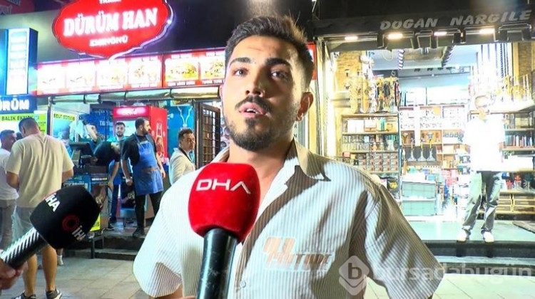 Tartıştığı kişiyi silahla kovaladı! Polisler saldırganı etkisiz hale getirdi
