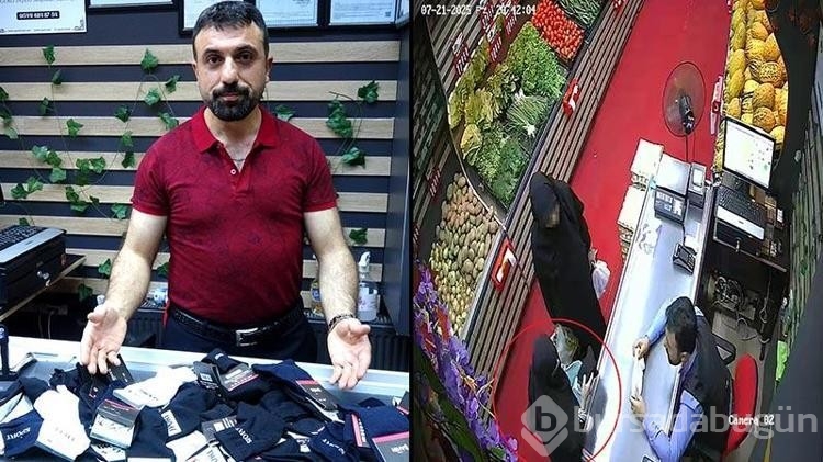 Manav'a şaşırtan bir şey bıraktı