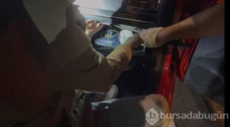 Kaportacı dükkanında kokain baskını!