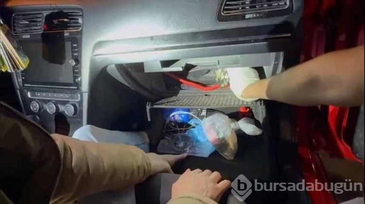 Kaportacı dükkanında kokain baskını!