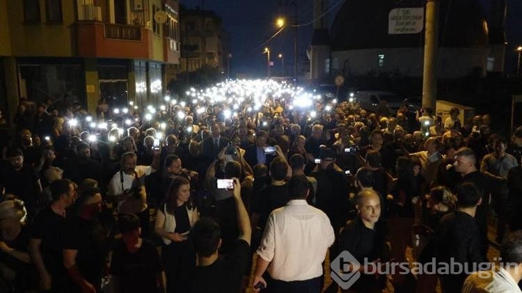 Sinem için karanlığa ışık adlı kortej yürüyüşü yapıldı!