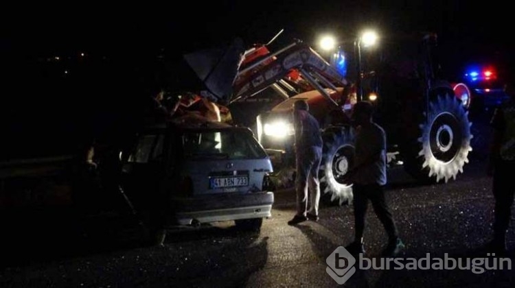 Trafik kazası ardı ardına geldi 