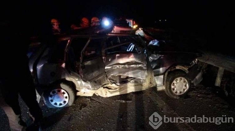 Trafik kazası ardı ardına geldi 
