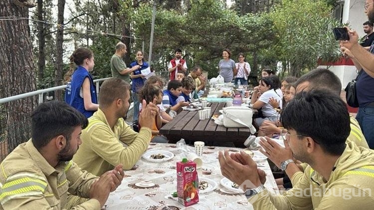Orman işçilerine öğrencilerden mektuplu teşekkür