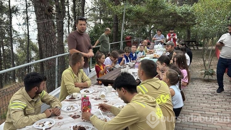 Orman işçilerine öğrencilerden mektuplu teşekkür