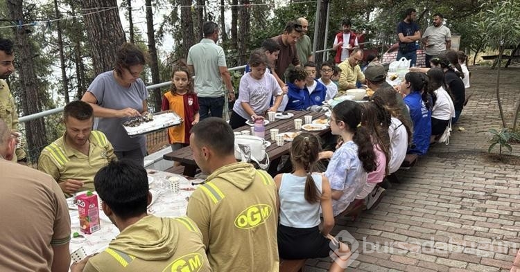 Orman işçilerine öğrencilerden mektuplu teşekkür