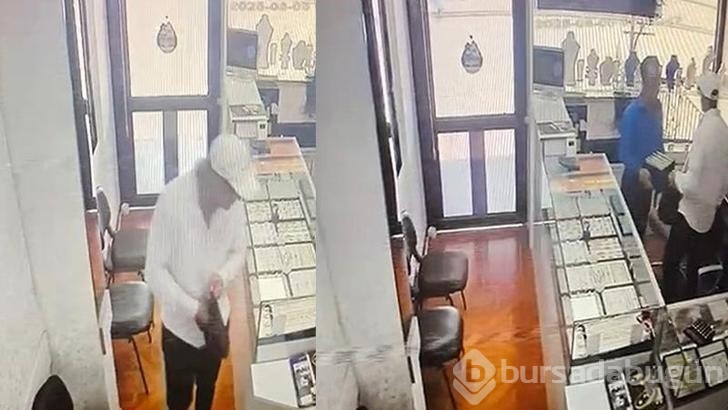 Kuyumcuyu bıçakla tehdit ederek bilezikleri alıp kaçtı