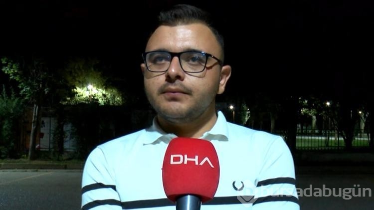 Yangında alevlerin arasında kalan 3 arkadaş o anları kayıp altına aldılar