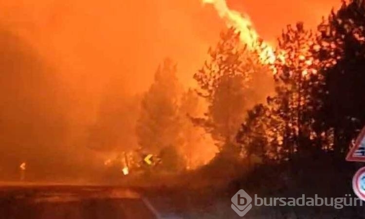 Yangında alevlerin arasında kalan 3 arkadaş o anları kayıp altına aldılar