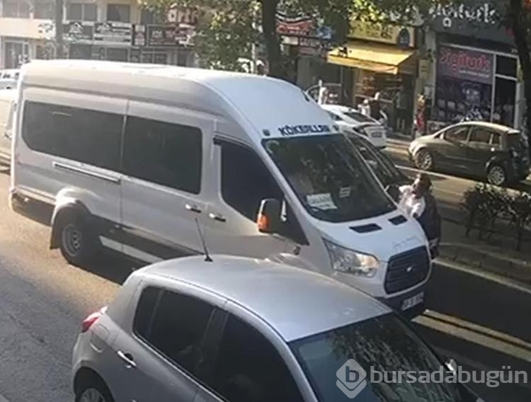 Yol verme kavgası karakolda bitti