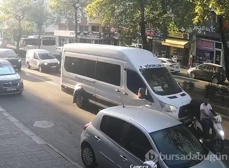 Yol verme kavgası karakolda bitti