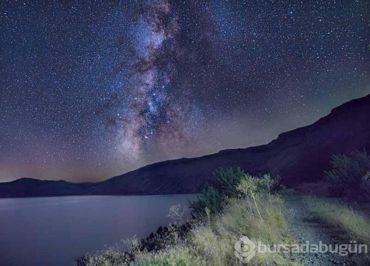 Nemrut'ta uzun pozlama tekniğiyle yıldızları fotoğrafladı