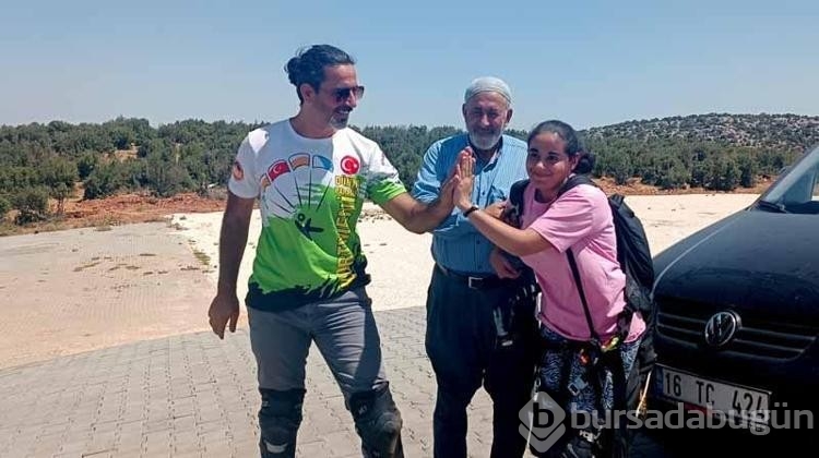 Engelli Nisanur' un uçma hayali gerçek oldu