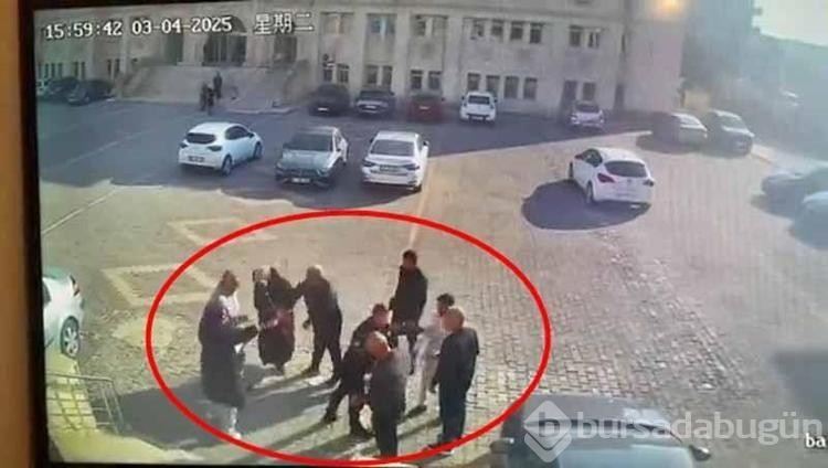 Uzlaşma görüşmesi sonrası tekmeli-yumruklu kavga