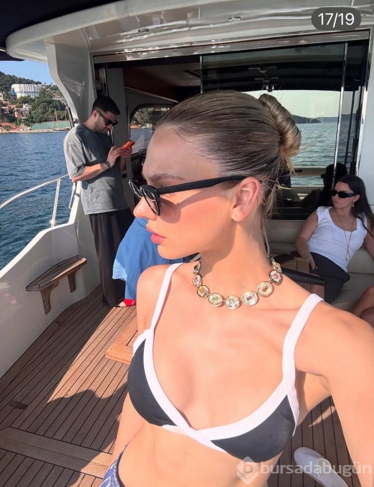 Güzel oyuncu  Nilsu Berfin Aktaş'ın seksi tatil paylaşımları