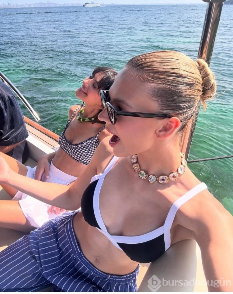Güzel oyuncu  Nilsu Berfin Aktaş'ın seksi tatil paylaşımları