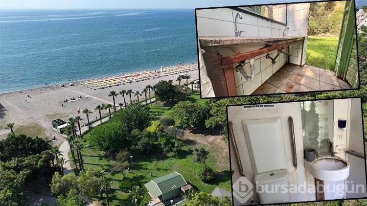 Antalya'da kadınlar plajındaki kirlilik ve bakımsızlığa tepki
