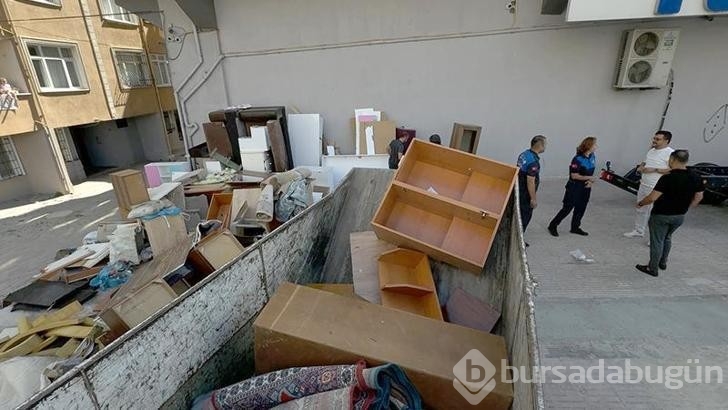Hem kira ödemedi hem de eşyaları kullanılmaz hale getirip kaçtı