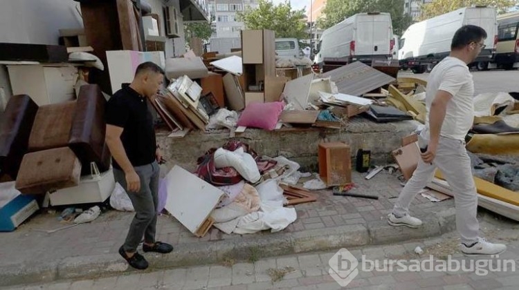 Hem kira ödemedi hem de eşyaları kullanılmaz hale getirip kaçtı