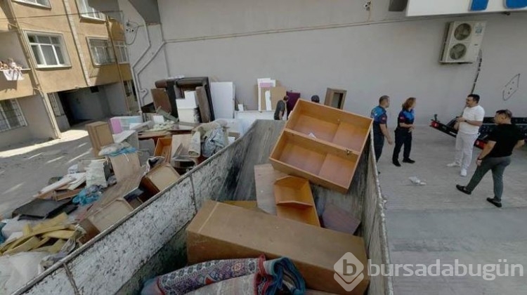Hem kira ödemedi hem de eşyaları kullanılmaz hale getirip kaçtı