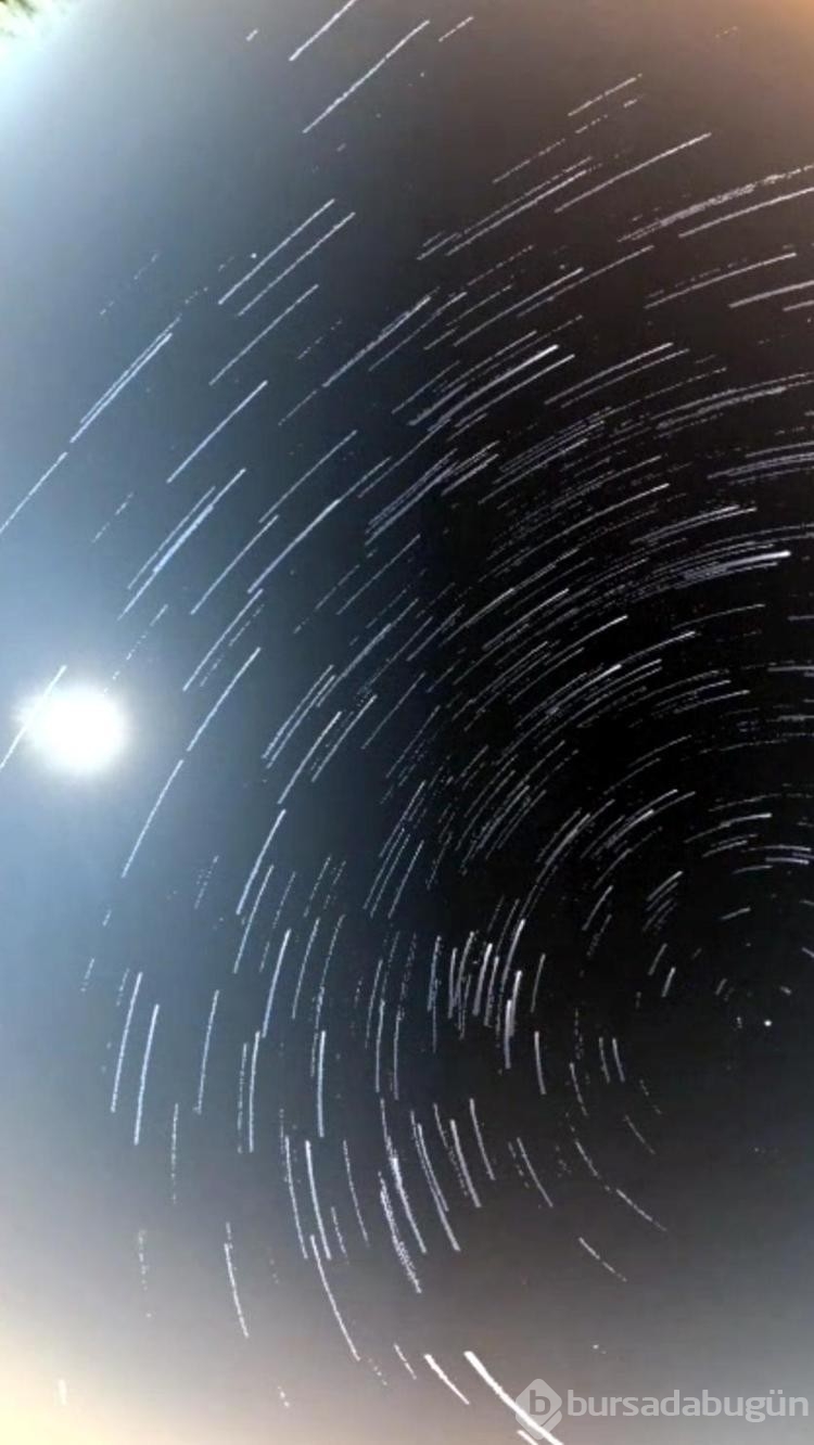 Tekirdağ'da, Perseid meteor yağmuru görüntülendi