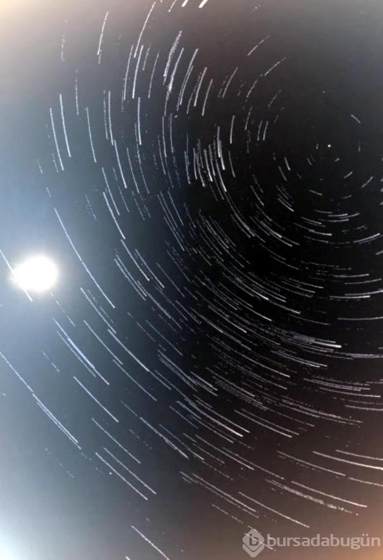 Tekirdağ'da, Perseid meteor yağmuru görüntülendi