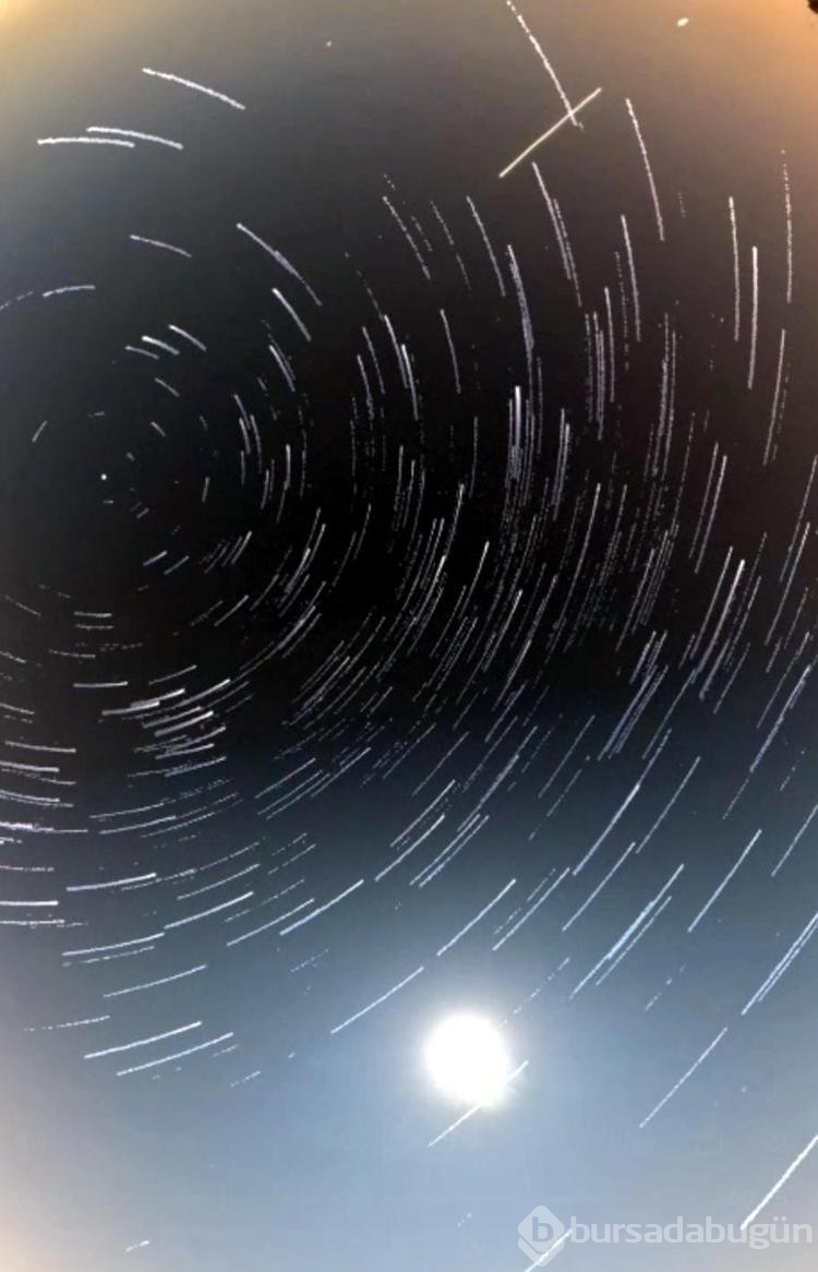 Tekirdağ'da, Perseid meteor yağmuru görüntülendi