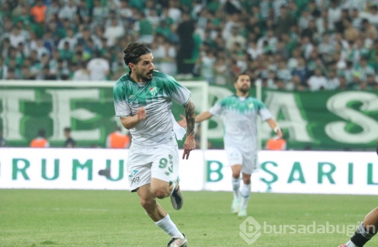 Bursaspor Eskişehirspor karşılaşmasından kareler...