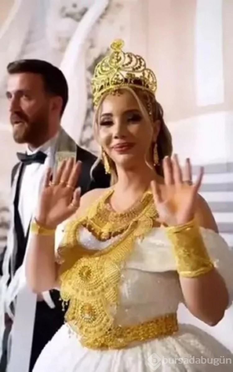 Ünlü fenomen Aleyna Dalveren 5 kiloluk altınlarına kavuştu