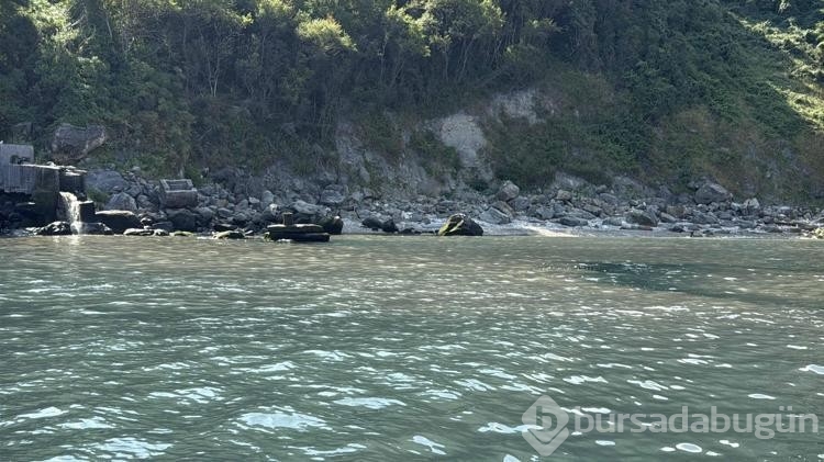 Amasra'da kanalizasyon suyunun denize akmasına vatandaşlar tepki gösterdi