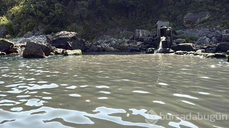 Amasra'da kanalizasyon suyunun denize akmasına vatandaşlar tepki gösterdi