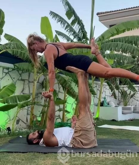 Pınar Altuğ'un yoga paylaşımına yorum yağdı