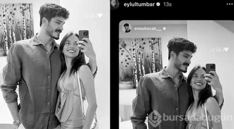 Eylül Tumbar ve Enes Koçak'tan aşk dolu paylaşım