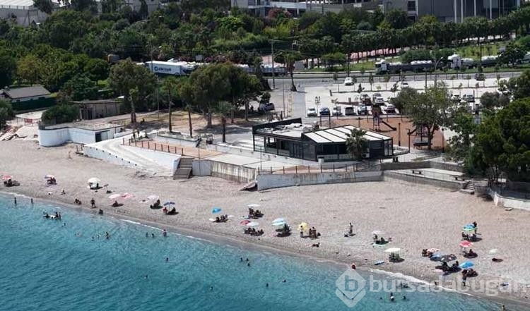 Konyaaltı sahilinde gölgelik krizi