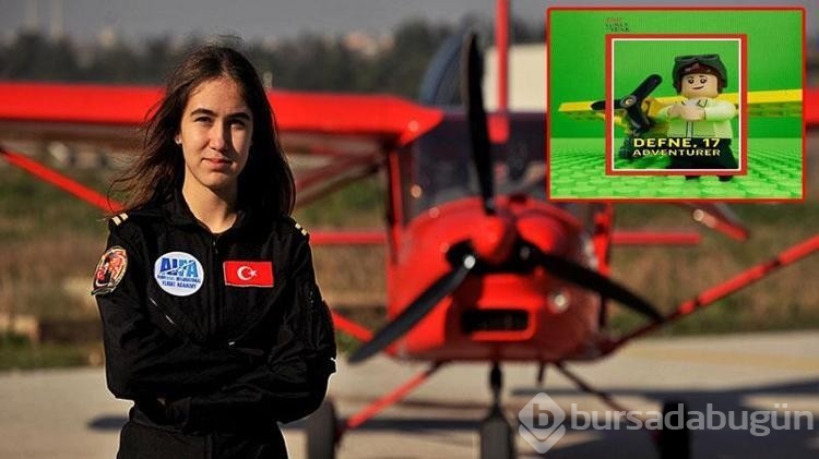 TIME'a adını yazdıran en genç pilot Defne: Kızlar hayallerinden vazgeçmemeli