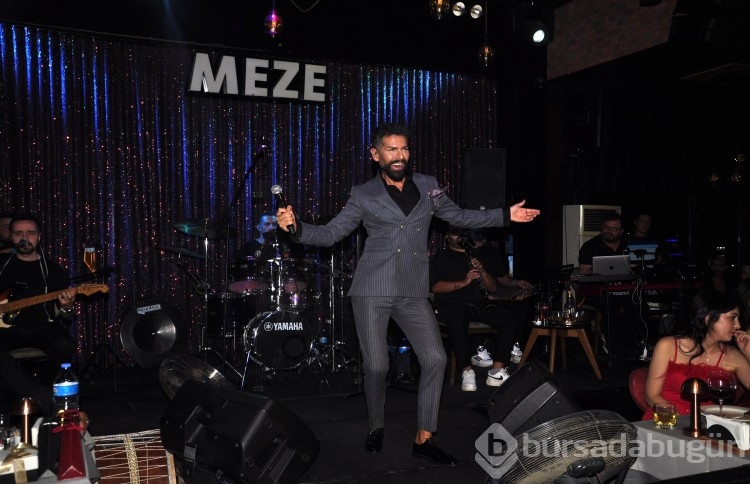 Meze Özlüce'de Mehmet Çevik coşturdu