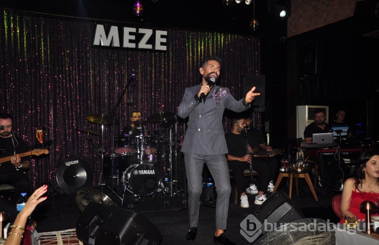 Meze Özlüce'de Mehmet Çevik coşturdu