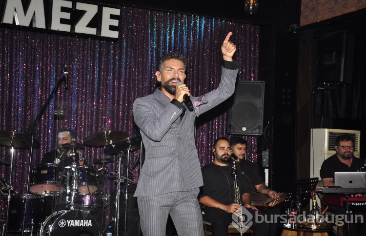 Meze Özlüce'de Mehmet Çevik coşturdu
