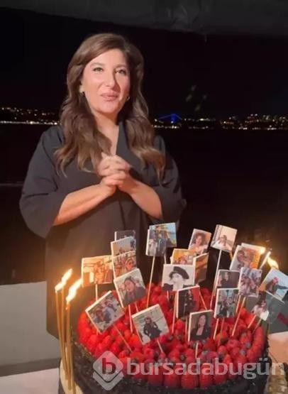 Şebnem Bozoklu' nun doğum günü partisinde hediye krizi