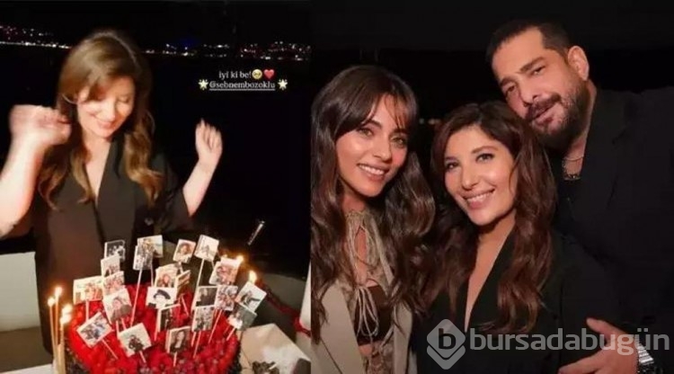 Şebnem Bozoklu' nun doğum günü partisinde hediye krizi