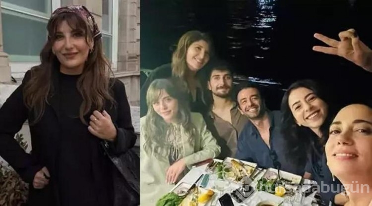 Şebnem Bozoklu' nun doğum günü partisinde hediye krizi
