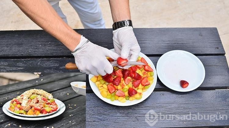 Saray mutfağından ilhamla hazırlanan ballı-kaymaklı meyve ile sofralar tatlandırılıyor