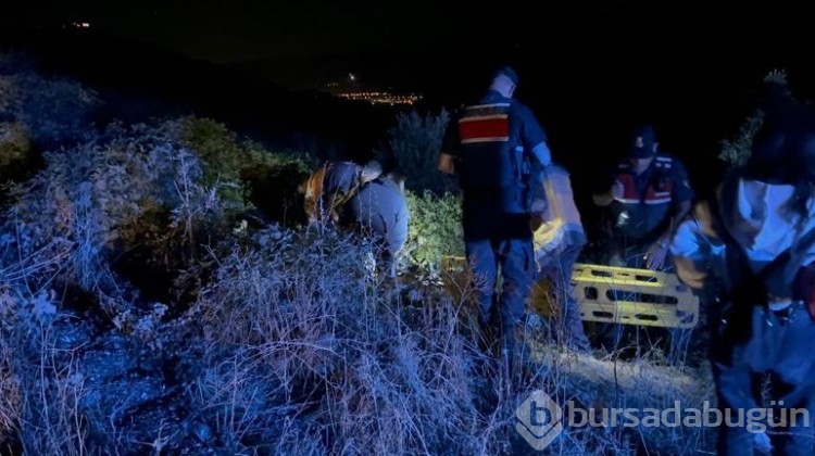 Kaza yapan motosikletli Aynur, jandarmaya attığı konum ile kurtarıldı

